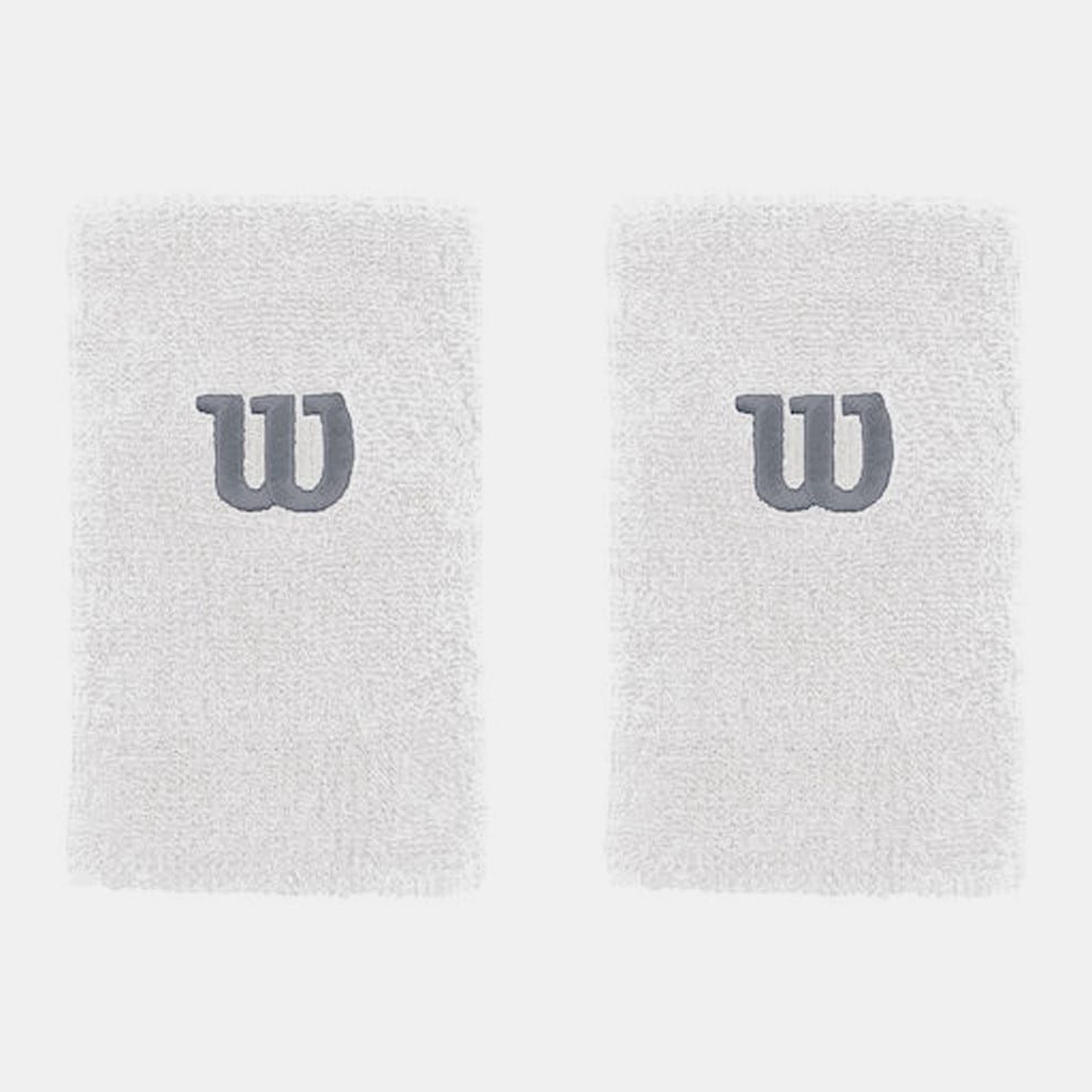 Wilson Extra Wide W Wristband Wh/Wh/T