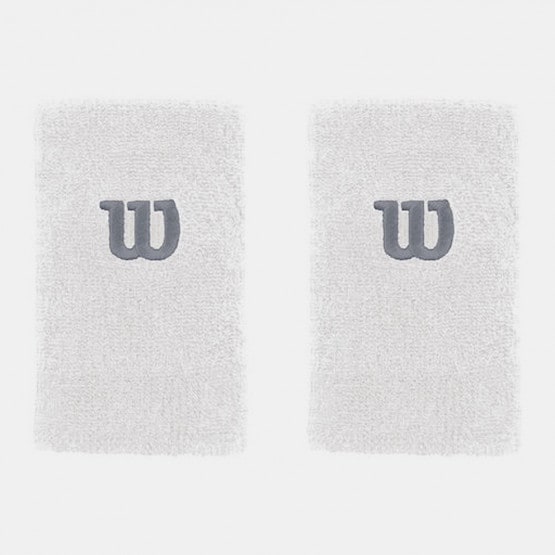 Wilson Extra Wide W Wristband Wh/Wh/T