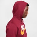 Nike Club Channel Futura Ανδρική Μπλούζα με Κουκούλα