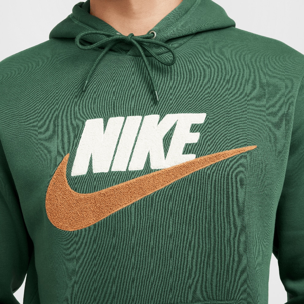 Nike Club Channel Futura Ανδρική Μπλούζα με Κουκούλα