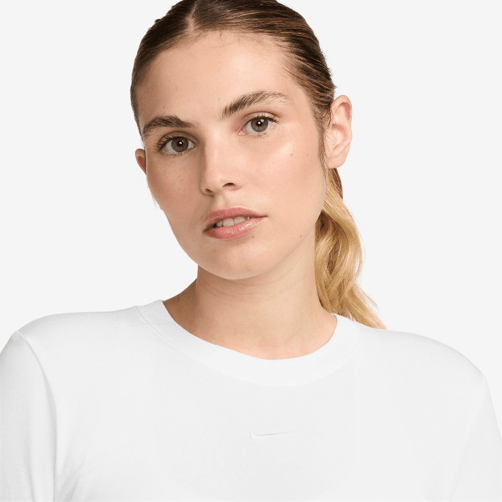 Nike Streetwear Γυναικεία Cropped Μπλούζα με Μακρύ Μανίκι