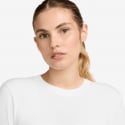 Nike Streetwear Γυναικεία Cropped Μπλούζα με Μακρύ Μανίκι