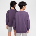 Nike Steertwear Club Flee Oversized Crew LBR Παιδική Μπλούζα Μακρύ Μανίκι 