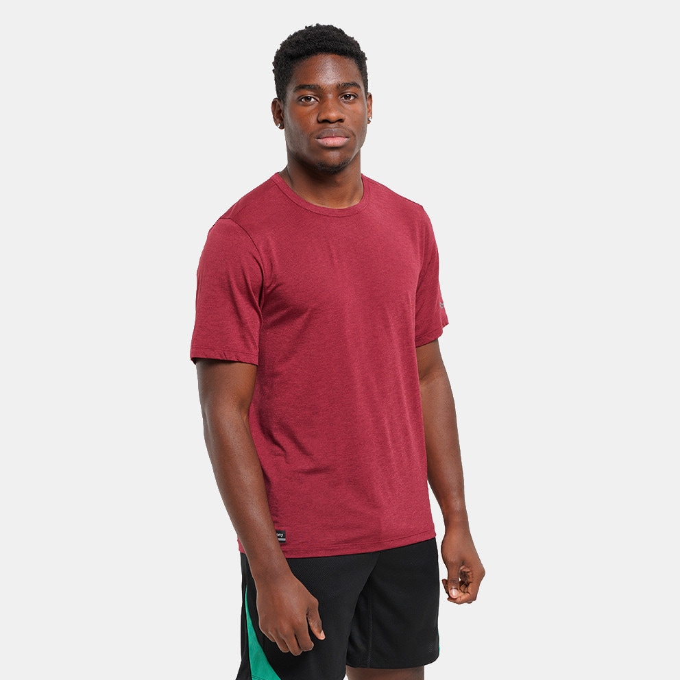 Saucony Stopwatch Men s T Shirt Red SAM800377 CUH