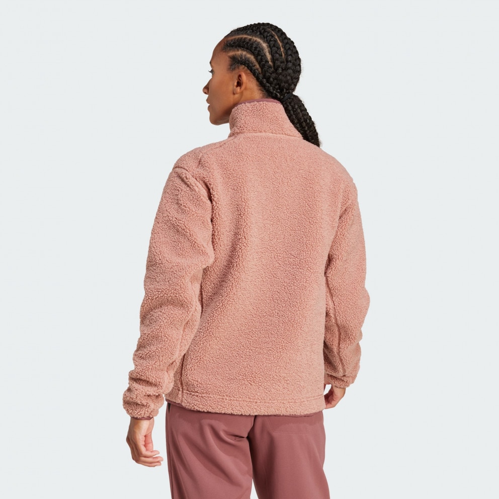 adidas Terrex Xploric High Pile Fleece Pullover Sweatshirt
