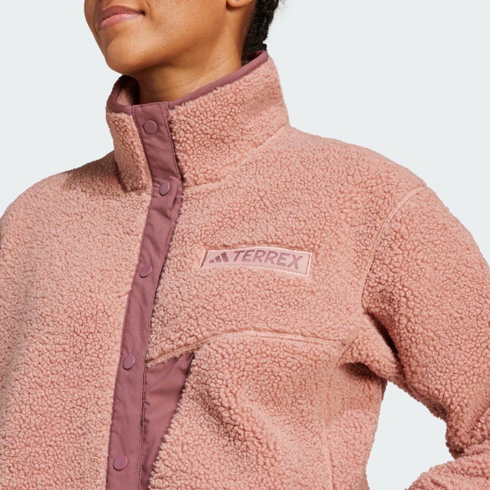 adidas Terrex Xploric High Pile Fleece Pullover Sweatshirt