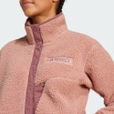 adidas Terrex Xploric High Pile Fleece Pullover Sweatshirt