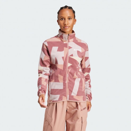 adidas Terrex Multi Printed Full-Zip Fleece Jacket