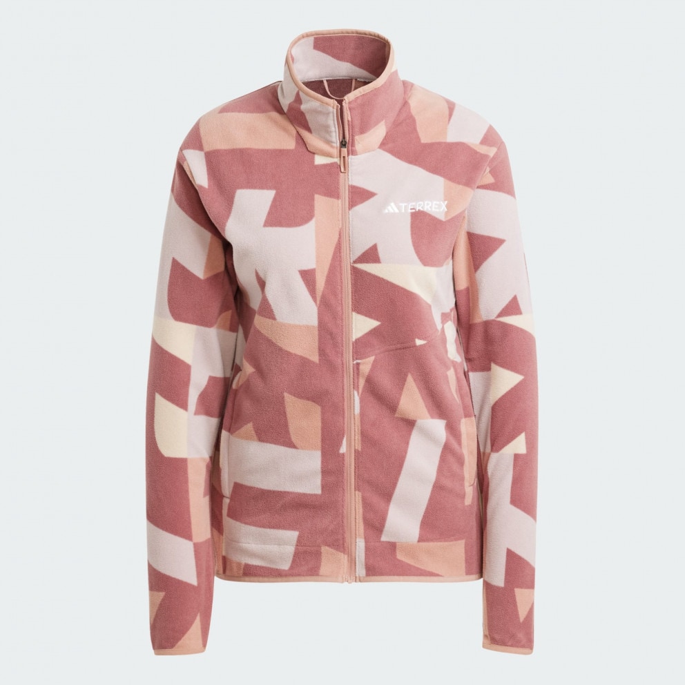 adidas Terrex Multi Printed Full-Zip Fleece Jacket