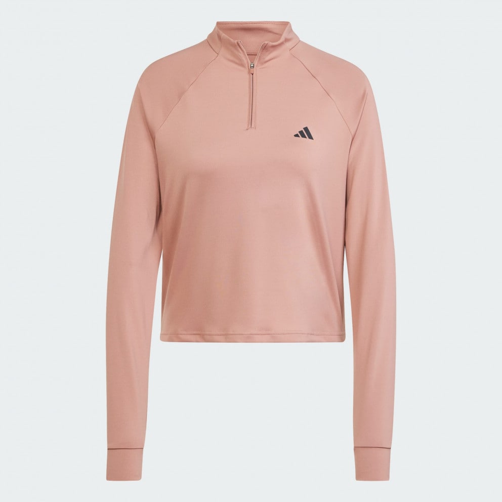 adidas Train Essentials Minimal Branding 1/4-Zip Cover Up