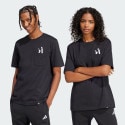 adidas sportswear Lounge Slides Graphic Pocket Tee