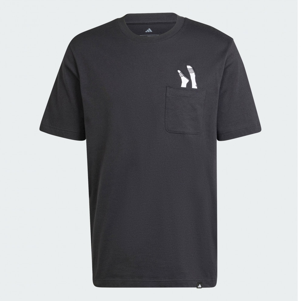 adidas sportswear Lounge Slides Graphic Pocket Tee