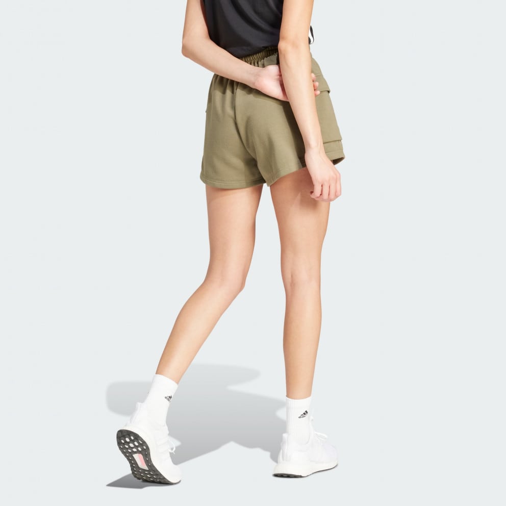 adidas sportswear Essentials Small Logo French Terry Cargo Shorts