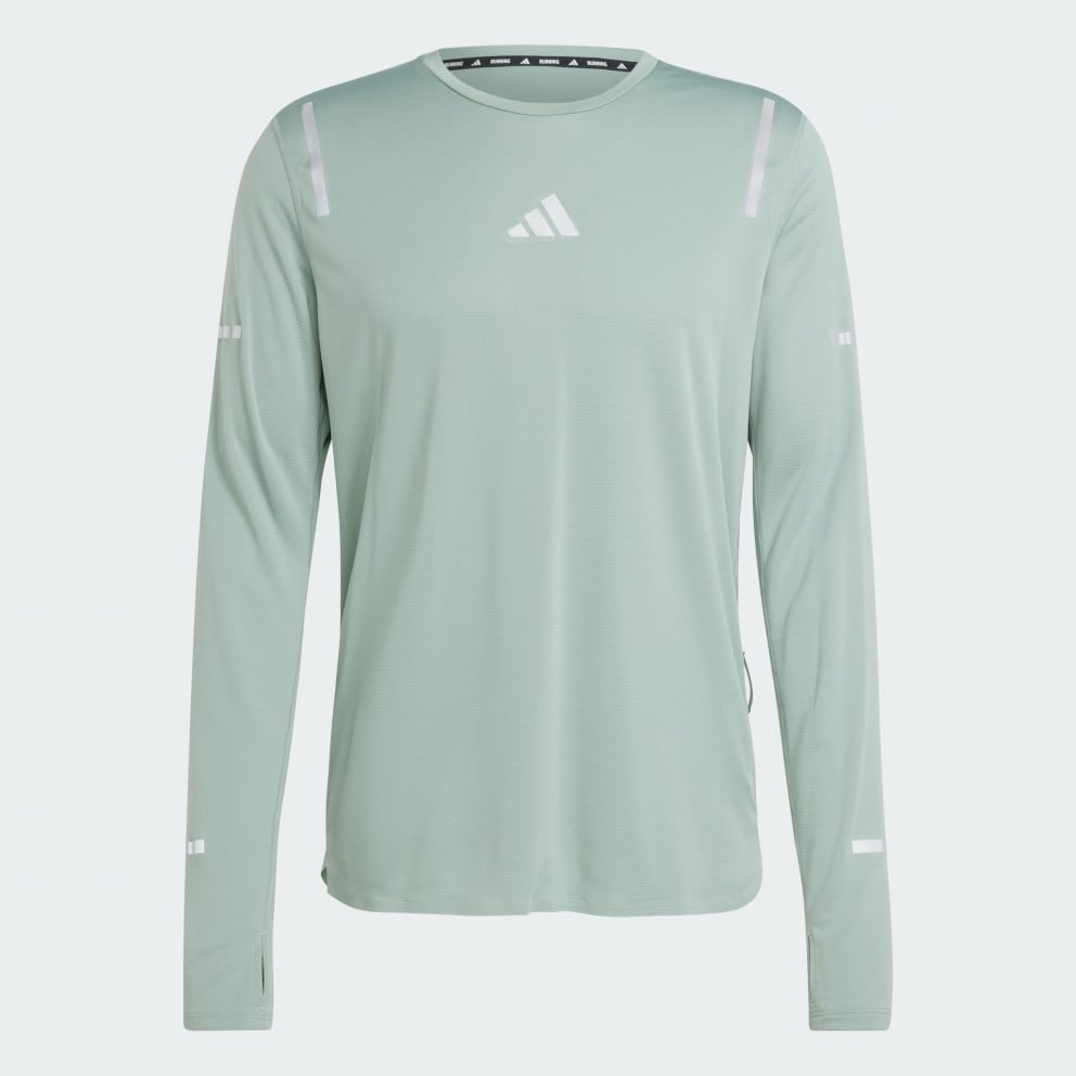 adidas Ultimate Running Reflective Long Sleeve Tee