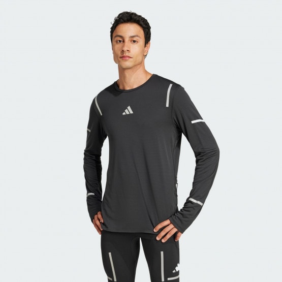 adidas Ultimate Running Reflective Long Sleeve Tee