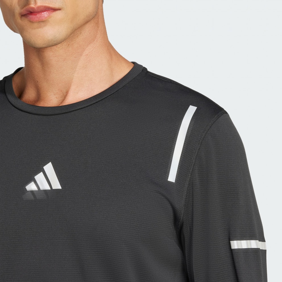 adidas Ultimate Running Reflective Long Sleeve Tee