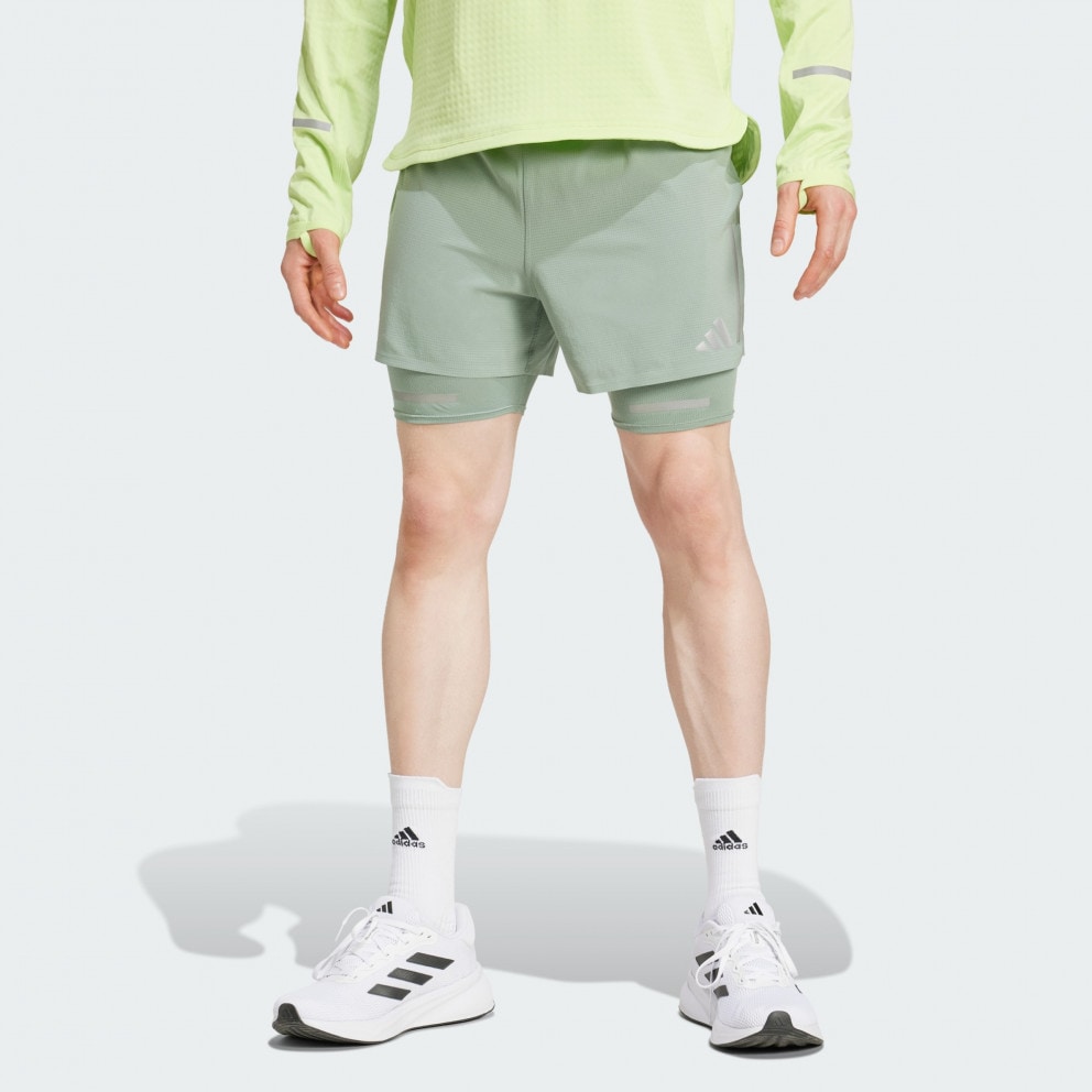adidas Ultimate Running Reflective 2-in-1 Shorts
