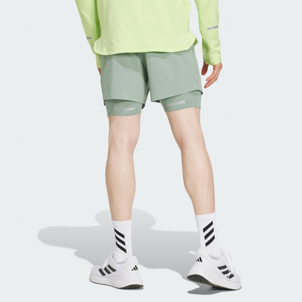 adidas Ultimate Running Reflective 2-in-1 Shorts