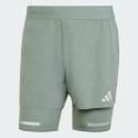 adidas Ultimate Running Reflective 2-in-1 Shorts