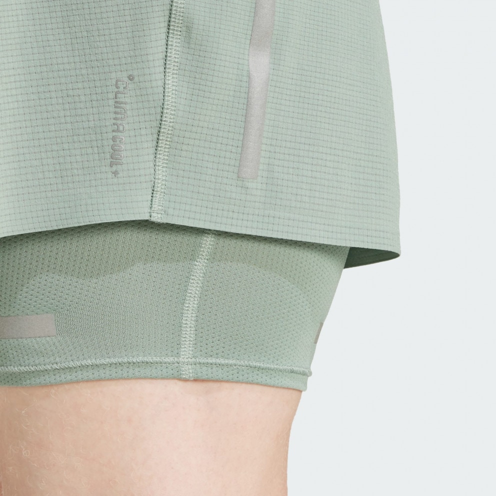 adidas Ultimate Running Reflective 2-in-1 Shorts