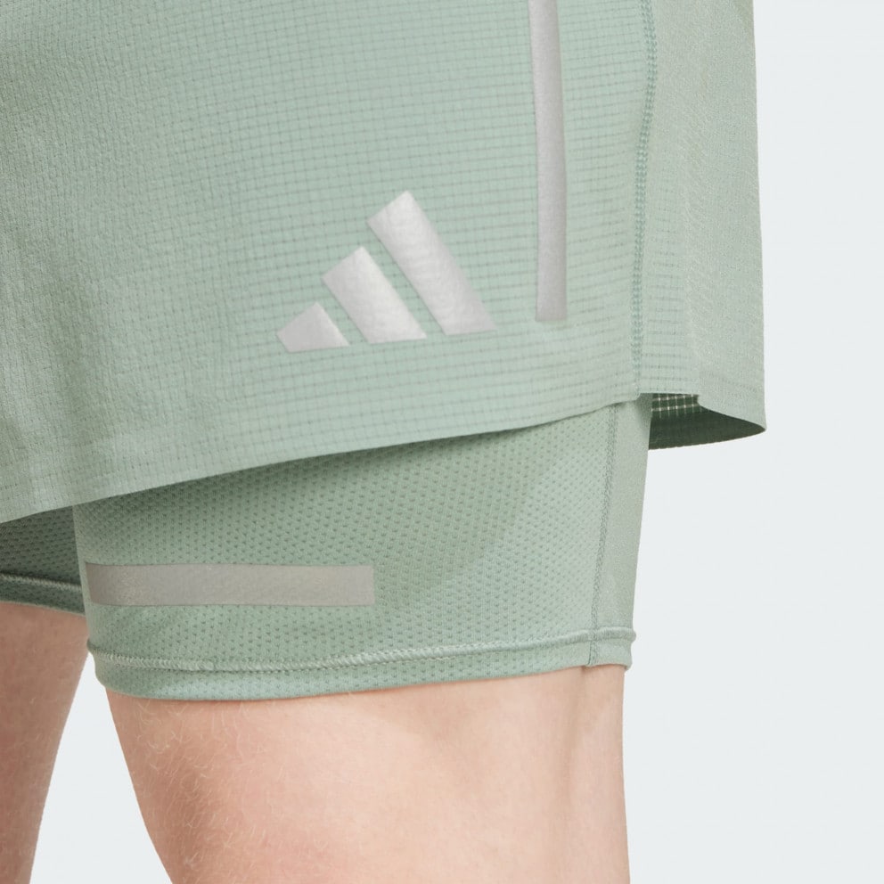 adidas Ultimate Running Reflective 2-in-1 Shorts