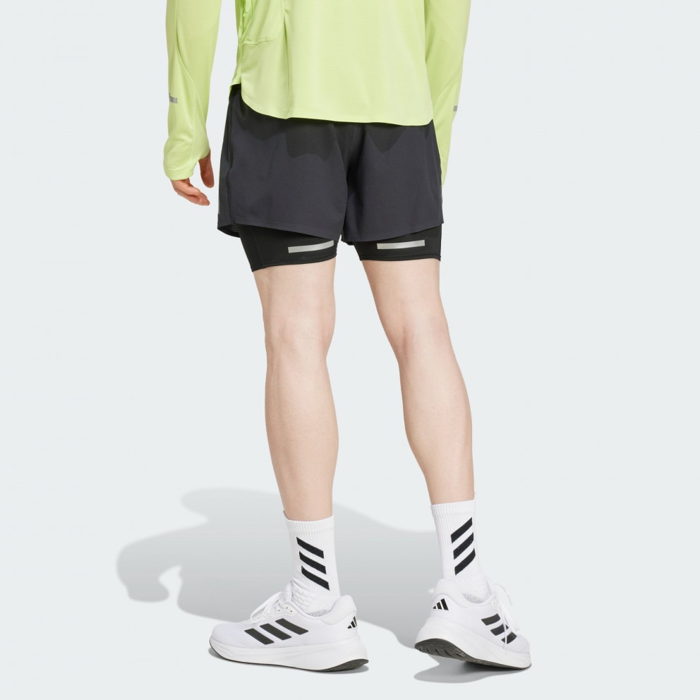 adidas Ultimate Running Reflective 2-in-1 Shorts