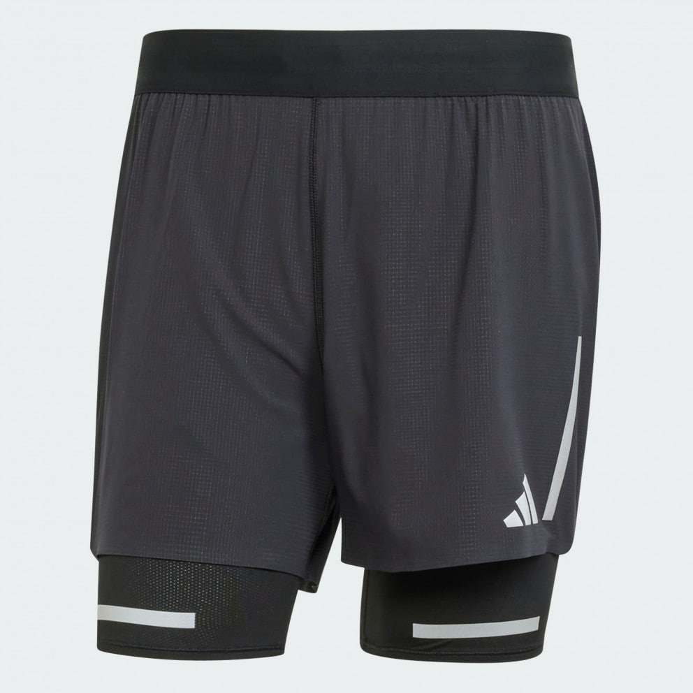 adidas Ultimate Running Reflective 2-in-1 Shorts