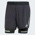 adidas Ultimate Running Reflective 2-in-1 Shorts