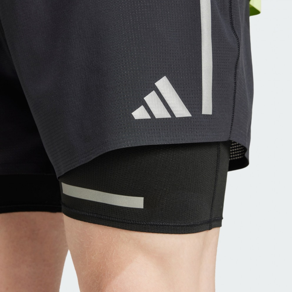 adidas Ultimate Running Reflective 2-in-1 Shorts