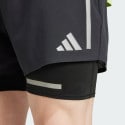 adidas Ultimate Running Reflective 2-in-1 Shorts