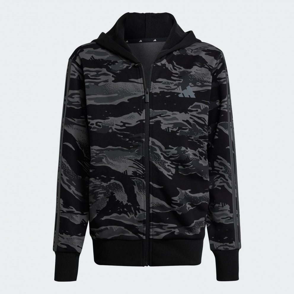 adidas sportswear Seasonal Essentials Camo Full-Zip Hoodie Kids