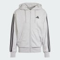 adidas sportswear Essentials 3-Stripes French Terry Full-Zip Hoodie