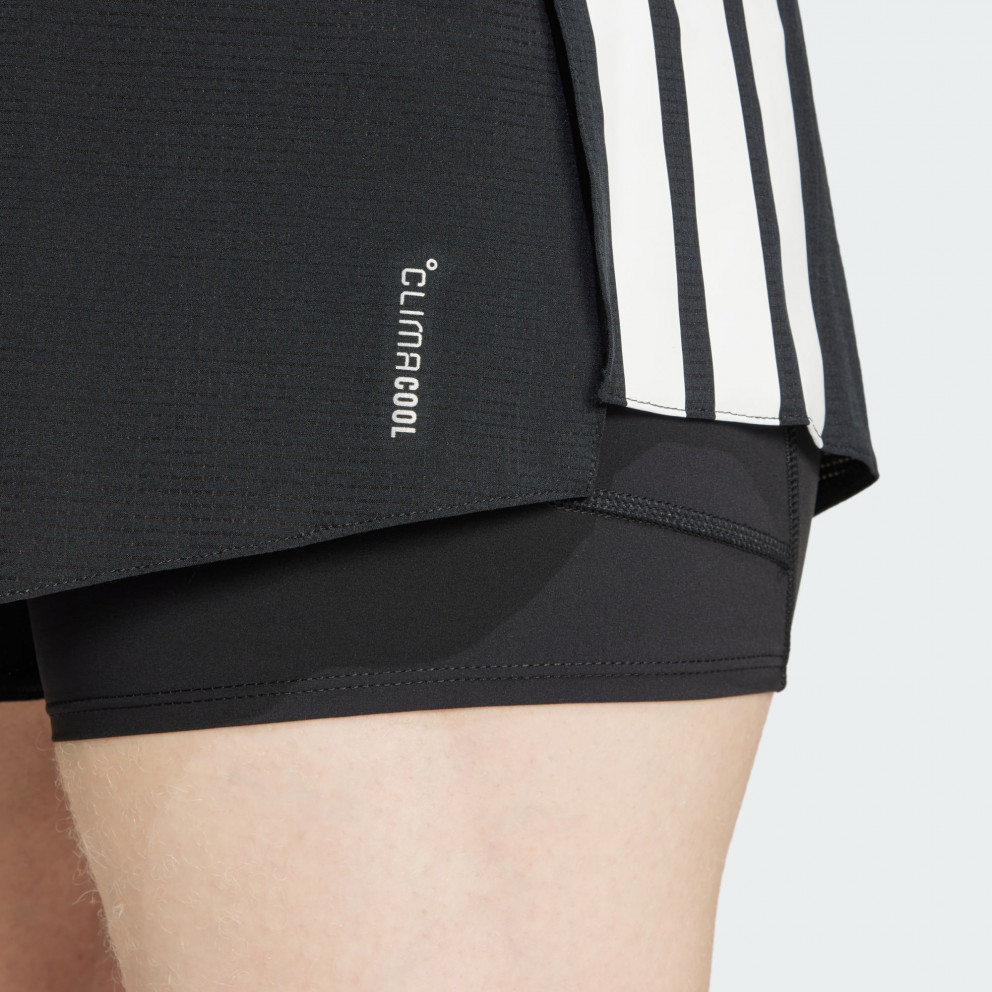 adidas Adizero Running 2-in-1 Gel Pocket Shorts
