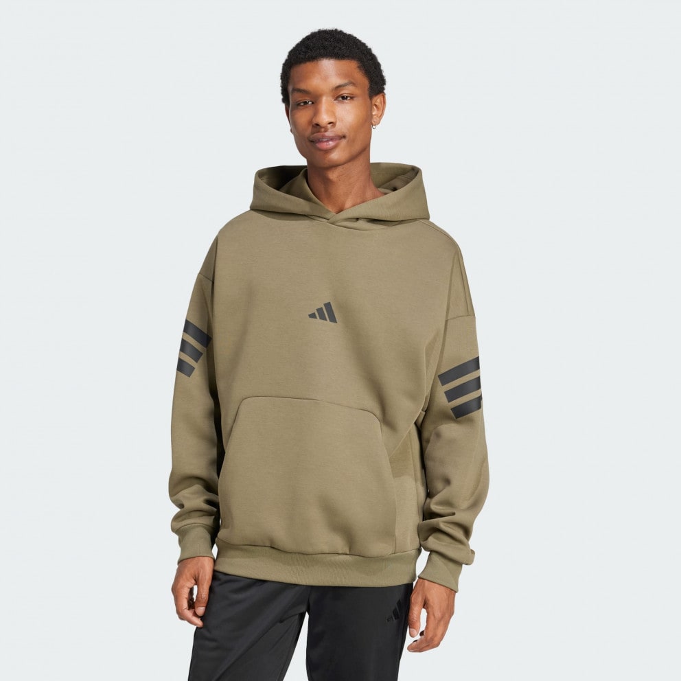adidas sportswear Future Icons 3 Stripes Hoodie Olive Strata JD4856