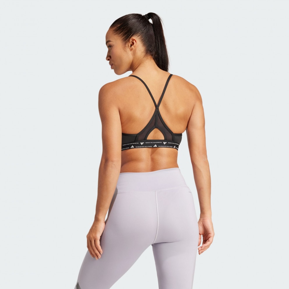 adidas Aeroreact Training 3-Stripes Bra