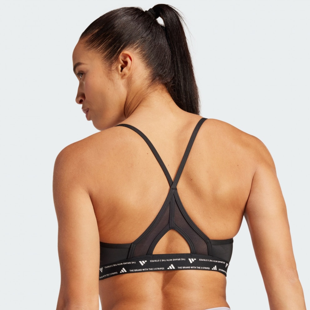adidas Aeroreact Training 3-Stripes Bra