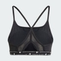 adidas Aeroreact Training 3-Stripes Bra