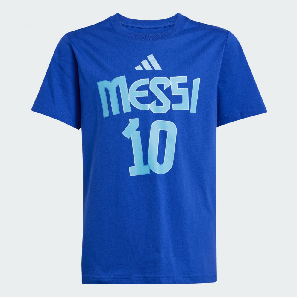 adidas Messi Name and Number Graphic Tee Kids