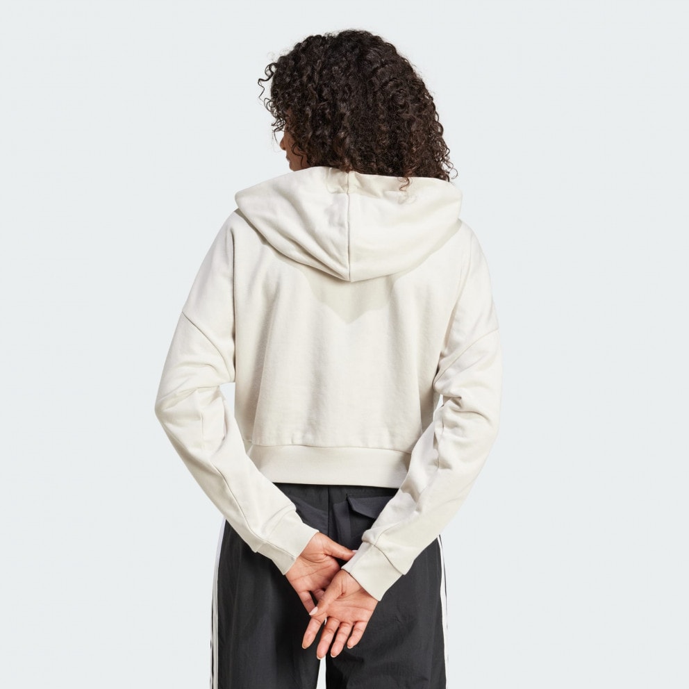 adidas sportswear Essentials 3-Stripes French Terry Quarter-Zip Hood