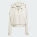 adidas sportswear Essentials 3-Stripes French Terry Quarter-Zip Hood
