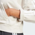 adidas sportswear Essentials 3-Stripes French Terry Quarter-Zip Hood