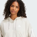 adidas sportswear Essentials 3-Stripes French Terry Quarter-Zip Hood