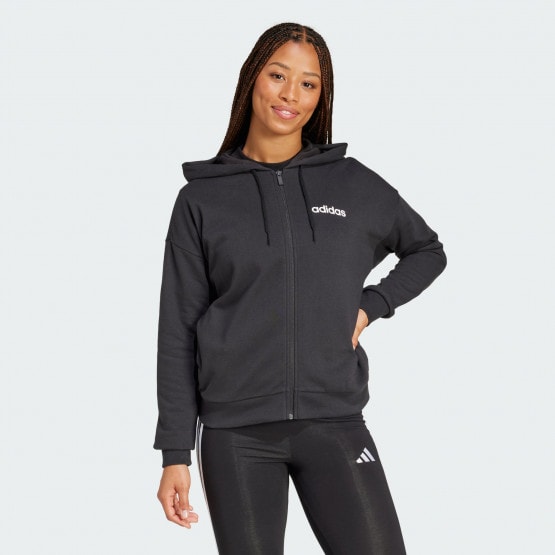 adidas sportswear Essentials Linear Full-Zip French Terry Hoodie