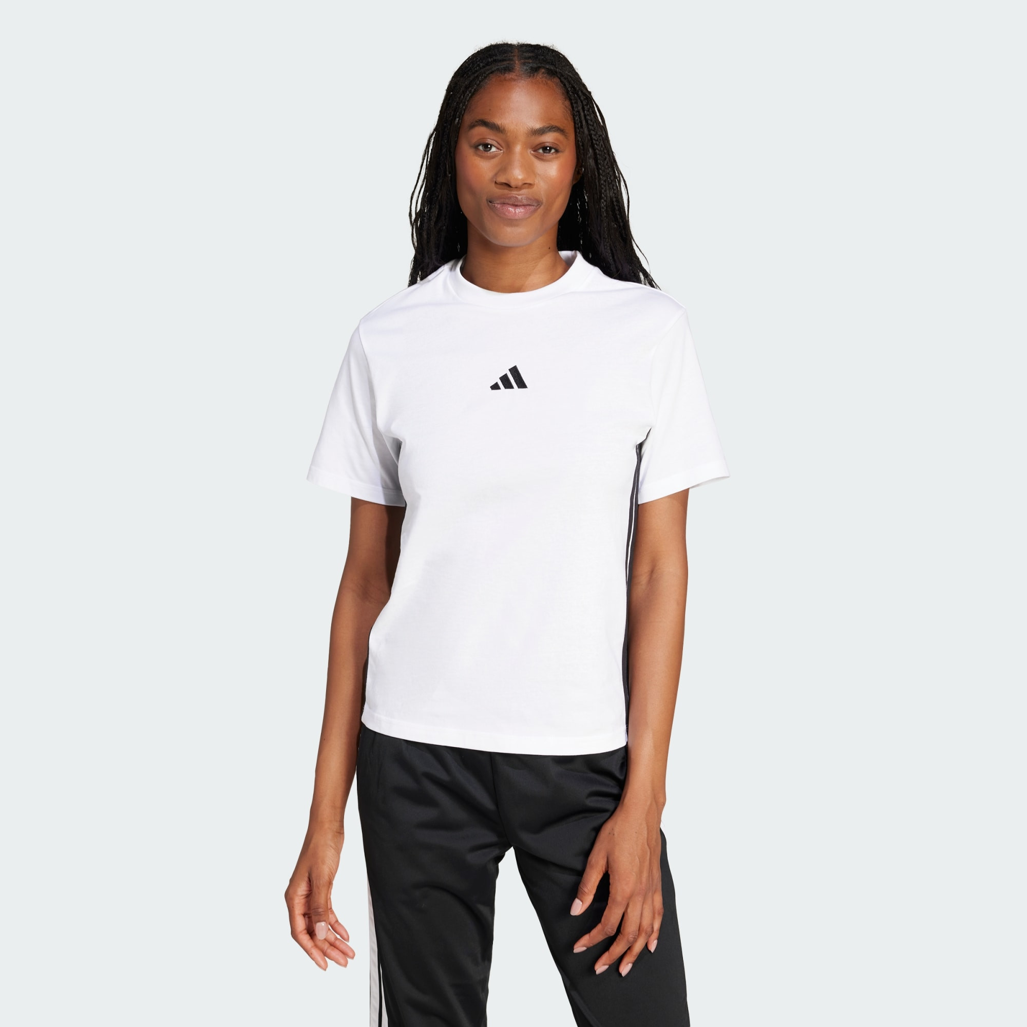  adidas sportswear Essentials 3-Stripes Cotton Tee (9000217189_41996) 2025