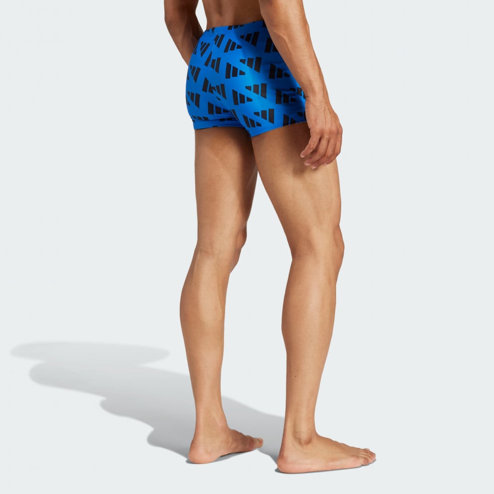 adidas Logo Graphic Swim Boxers 2 Inch