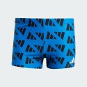 adidas Logo Graphic Swim Boxers 2 Inch