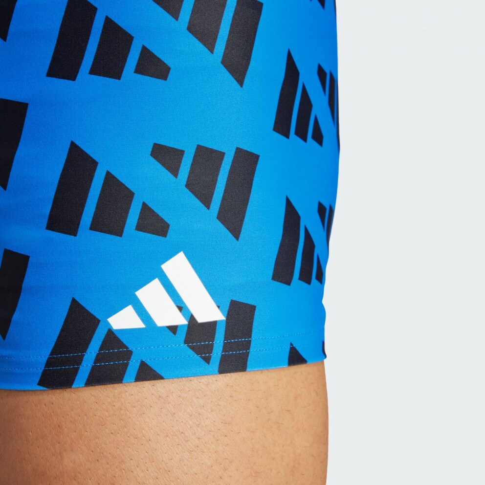 adidas Logo Graphic Swim Boxers 2 Inch