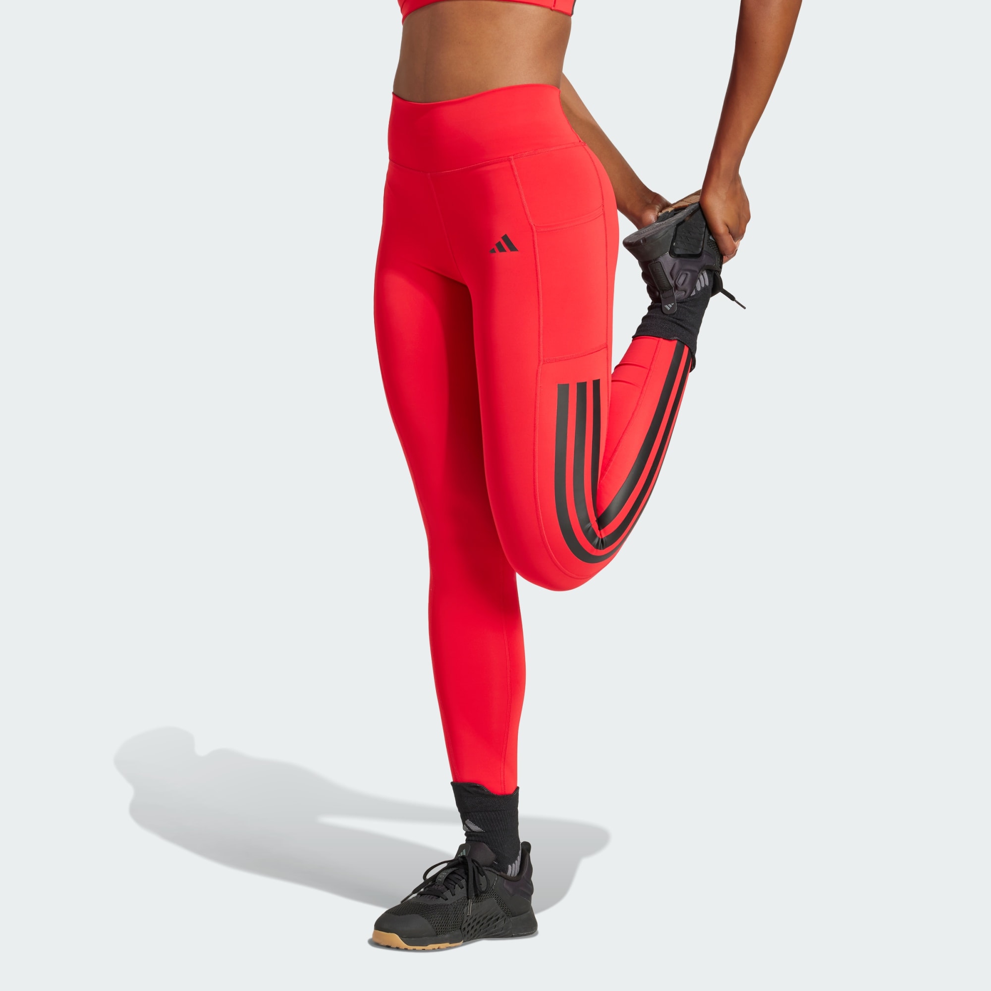  adidas Optime 3-Stripes Full-Length Leggings (9000217320_82810) 2025