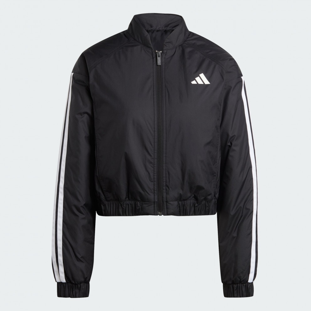 adidas sportswear Essentials 3-Stripes Insulated Crop Bomber Jacket