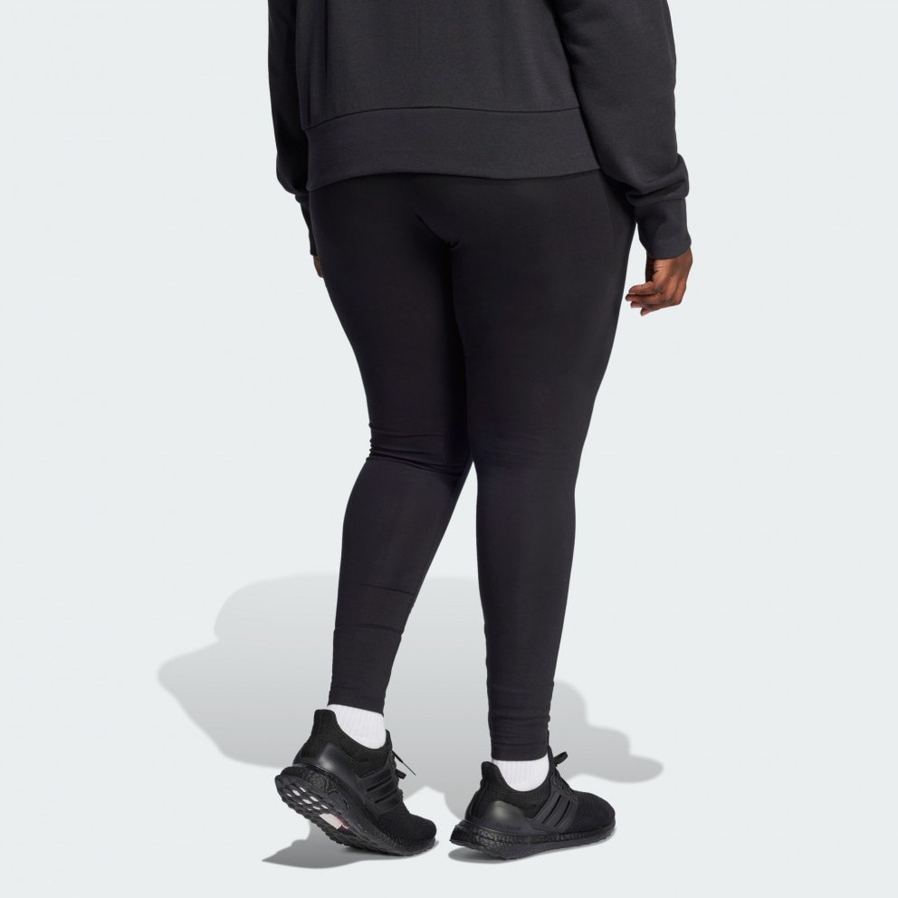 adidas sportswear Essentials Linear Cotton Leggings (Plus Size)